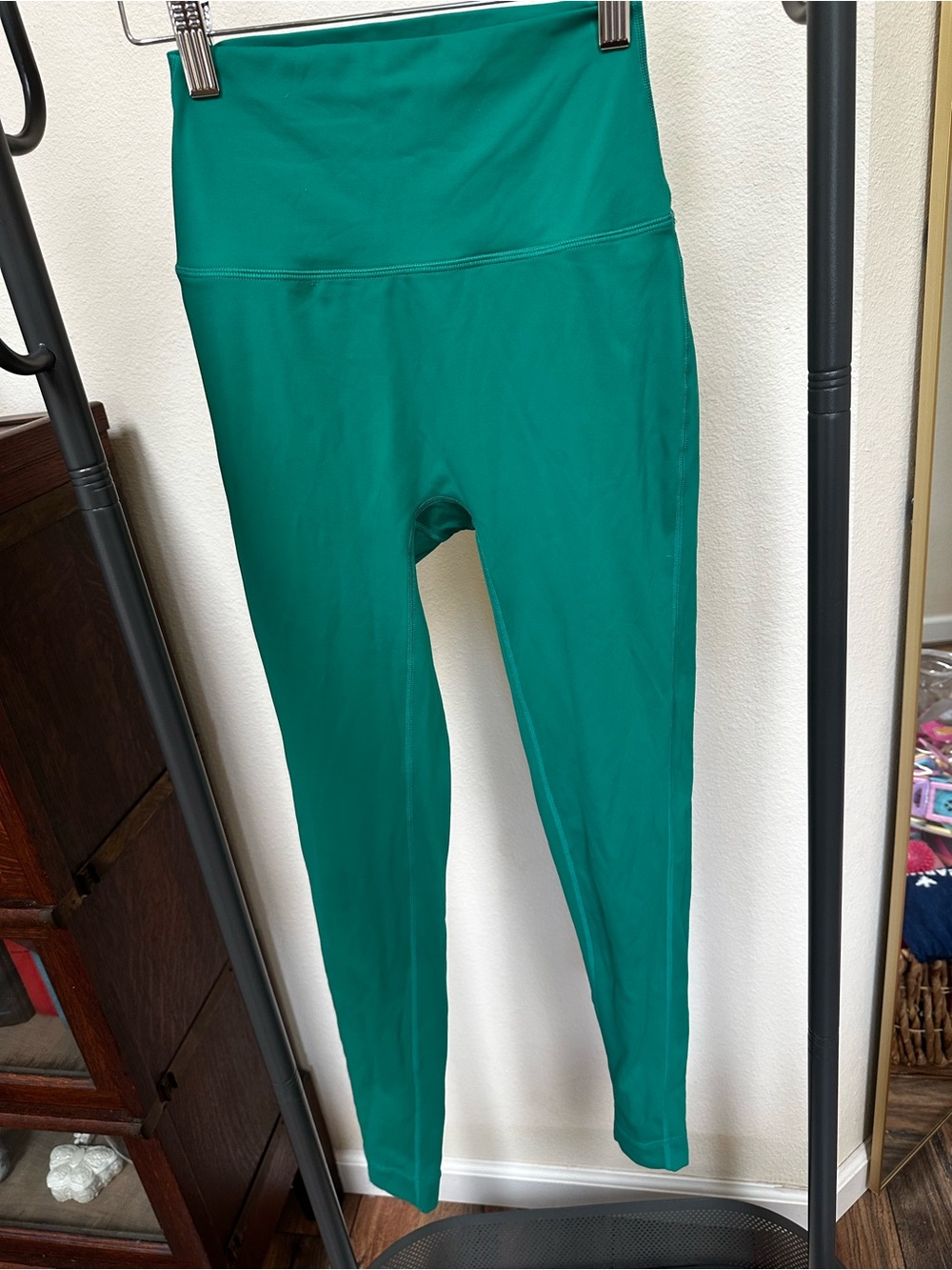 SET Active Kids High-Waist Teal Green Leggings